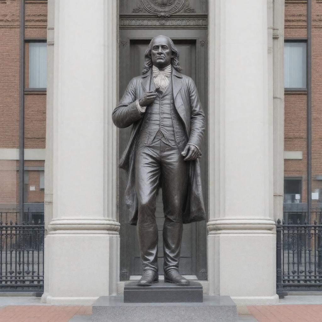 Benjamin Franklin Statue